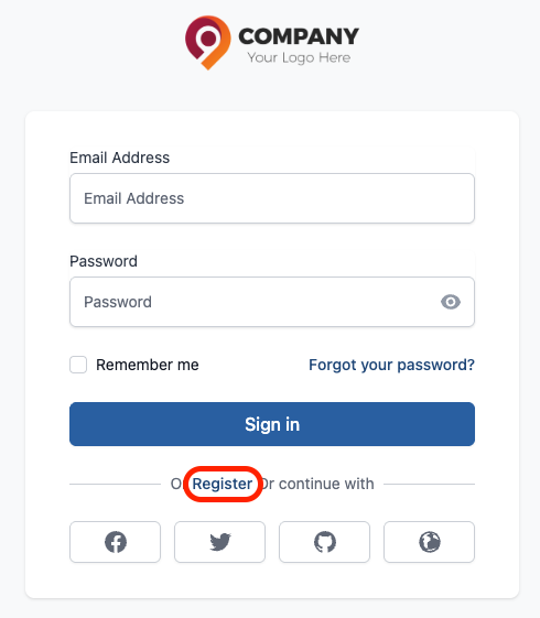 Registration